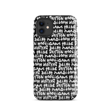 Stephen Sprouse - Tough Case for iPhone® - Black/White