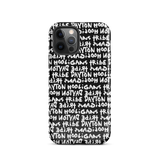 Stephen Sprouse - Tough Case for iPhone® - Black/White