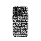 Stephen Sprouse - Tough Case for iPhone® - Black/White