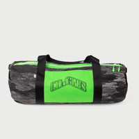 ROLL DUFFLE - Ghost Camo / Lime